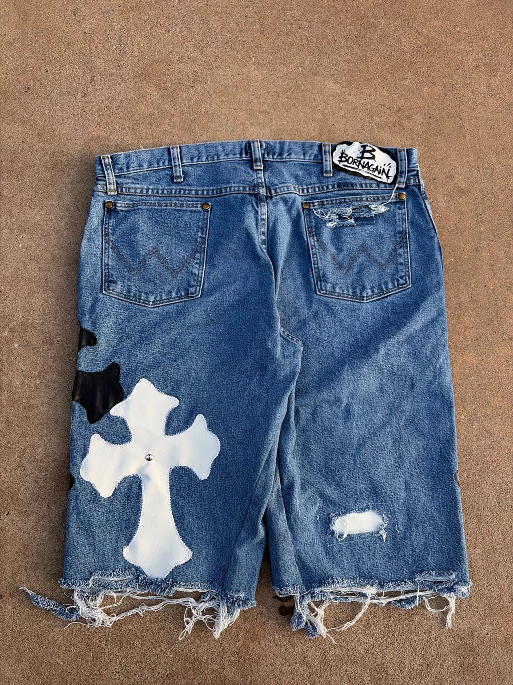 1of1 CROSSED UP JORTS (size 38)