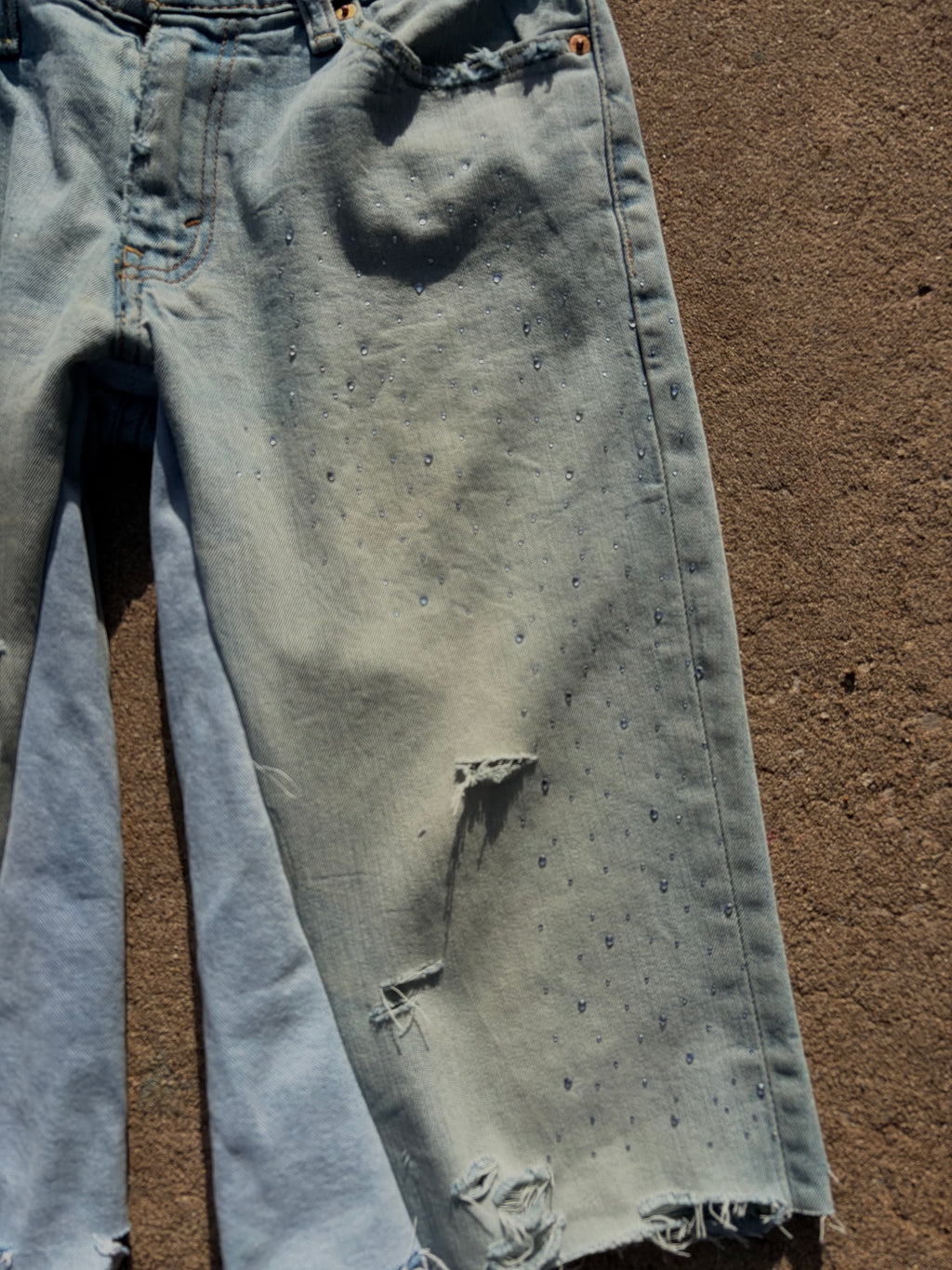 1of1 (HANDMADE) JORTS SIZE 30 UNISEX