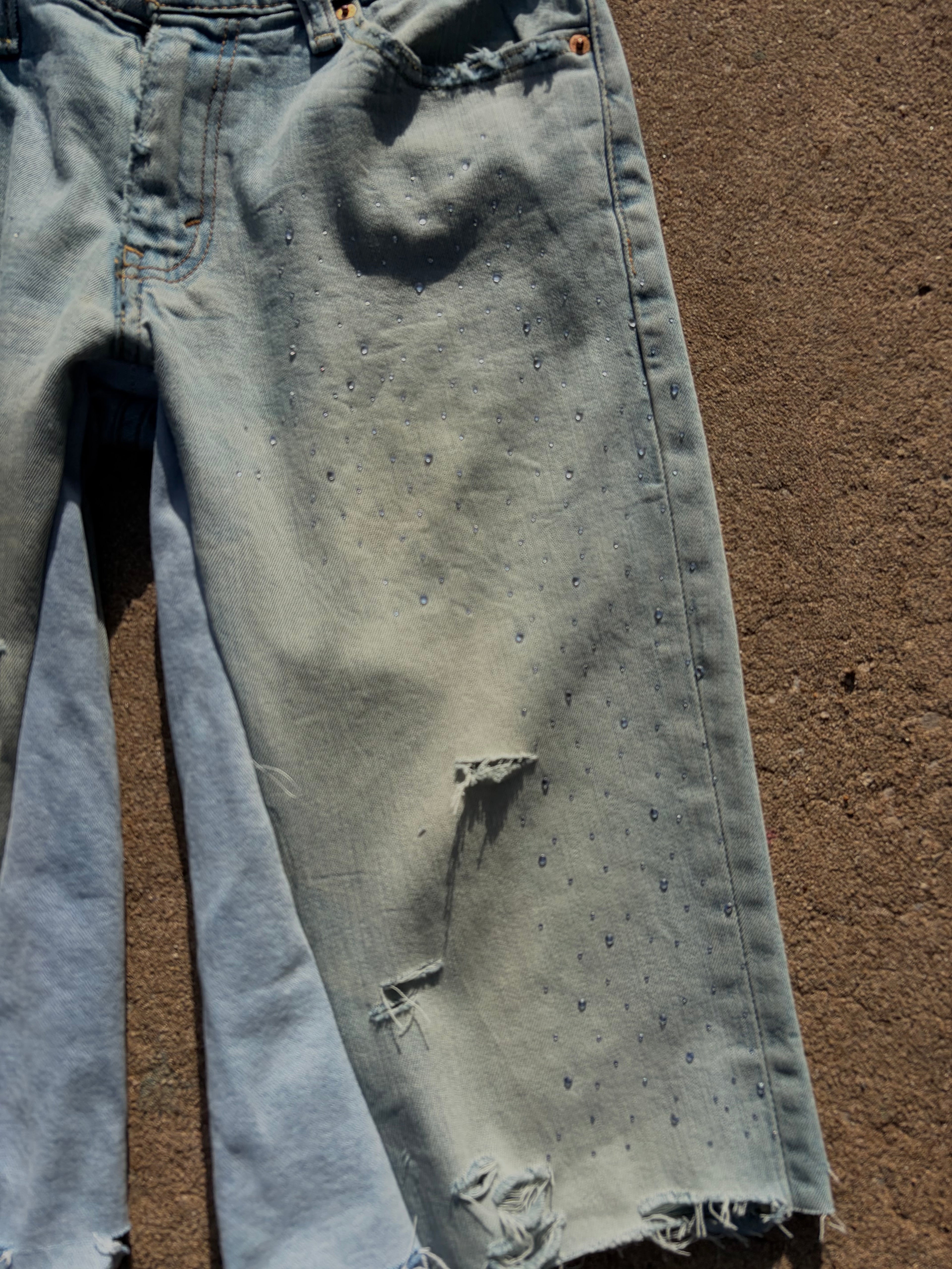 1of1 (HANDMADE) JORTS SIZE 30 UNISEX