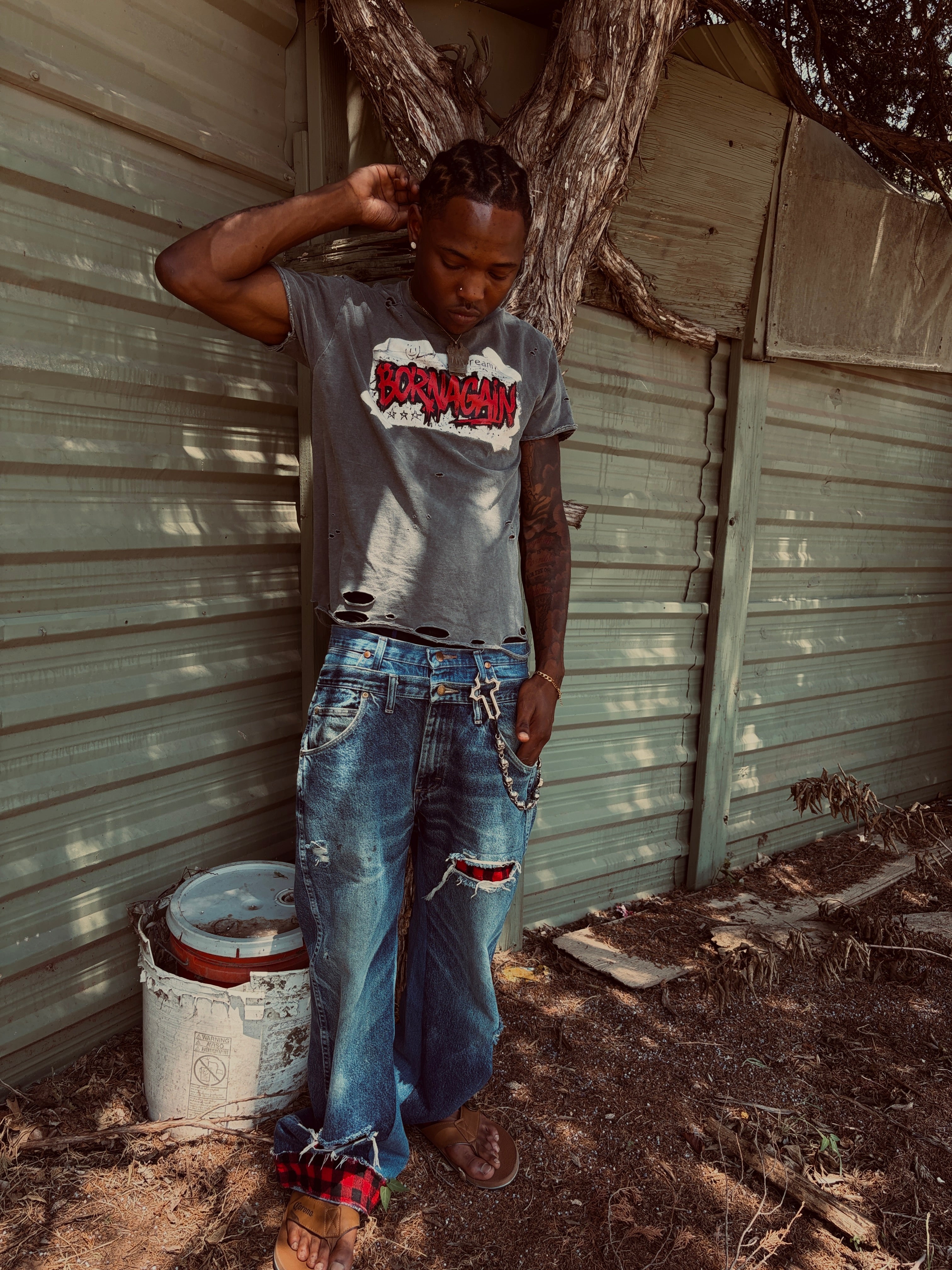 1of1  BornAgain Lumberjack Denim (size 32-34)