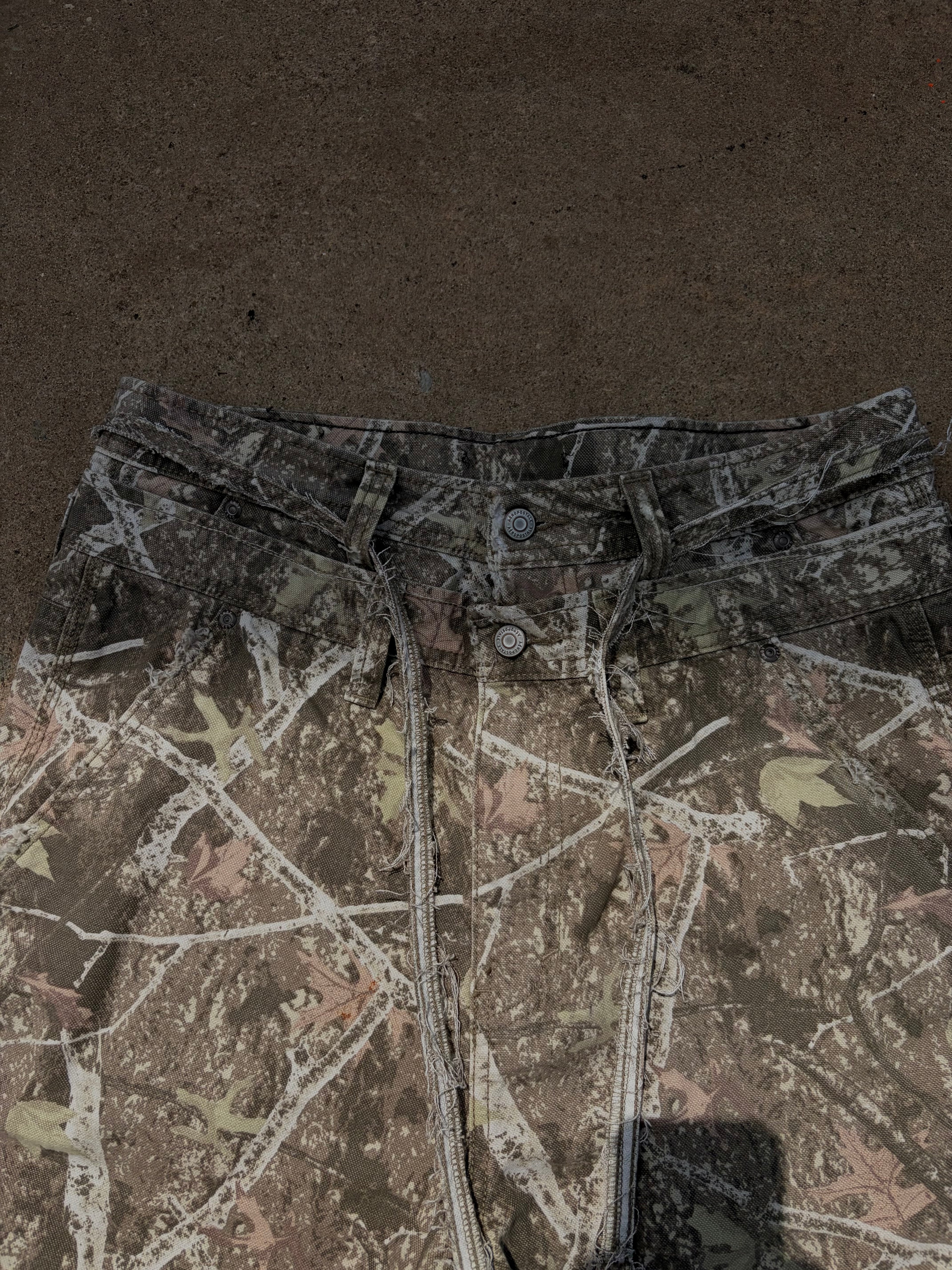 BORNAGAIN “Woodland Relic” 1of1 Double Waist Denim (size 34)
