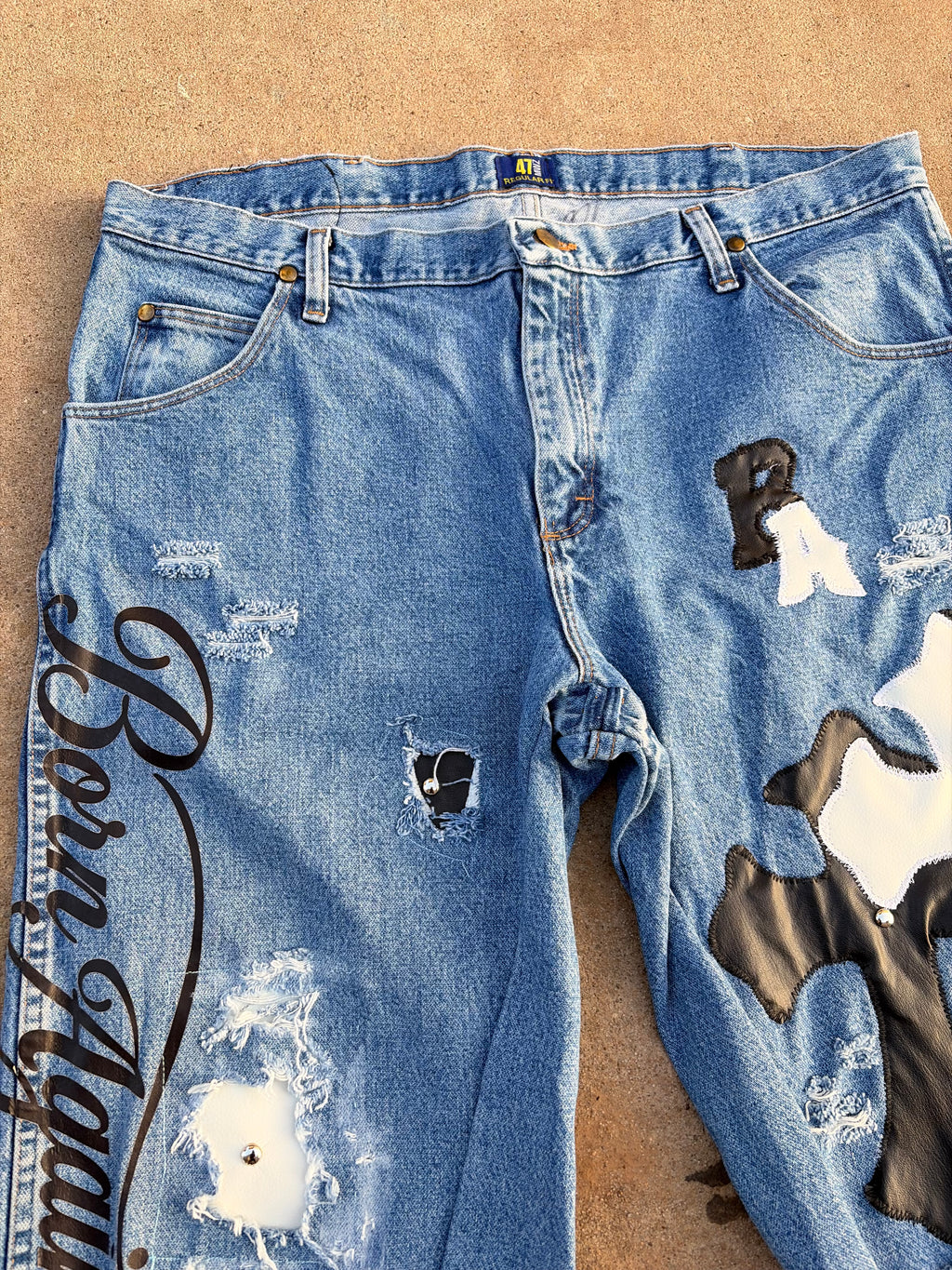 1of1 CROSSED UP JORTS (size 38)
