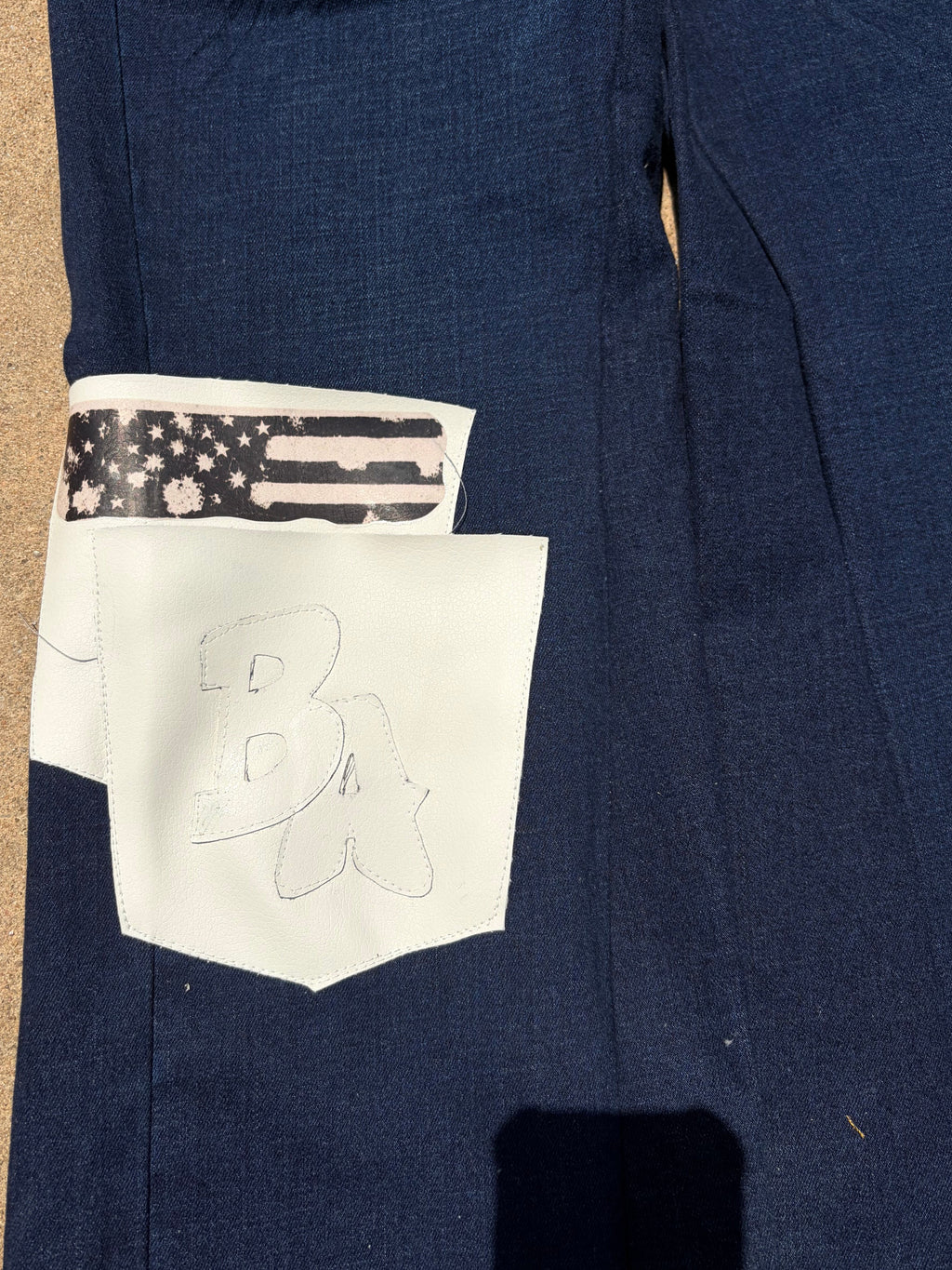 BORNAGAIN “Archive Cargo” Double Waist Denim (Size 30)