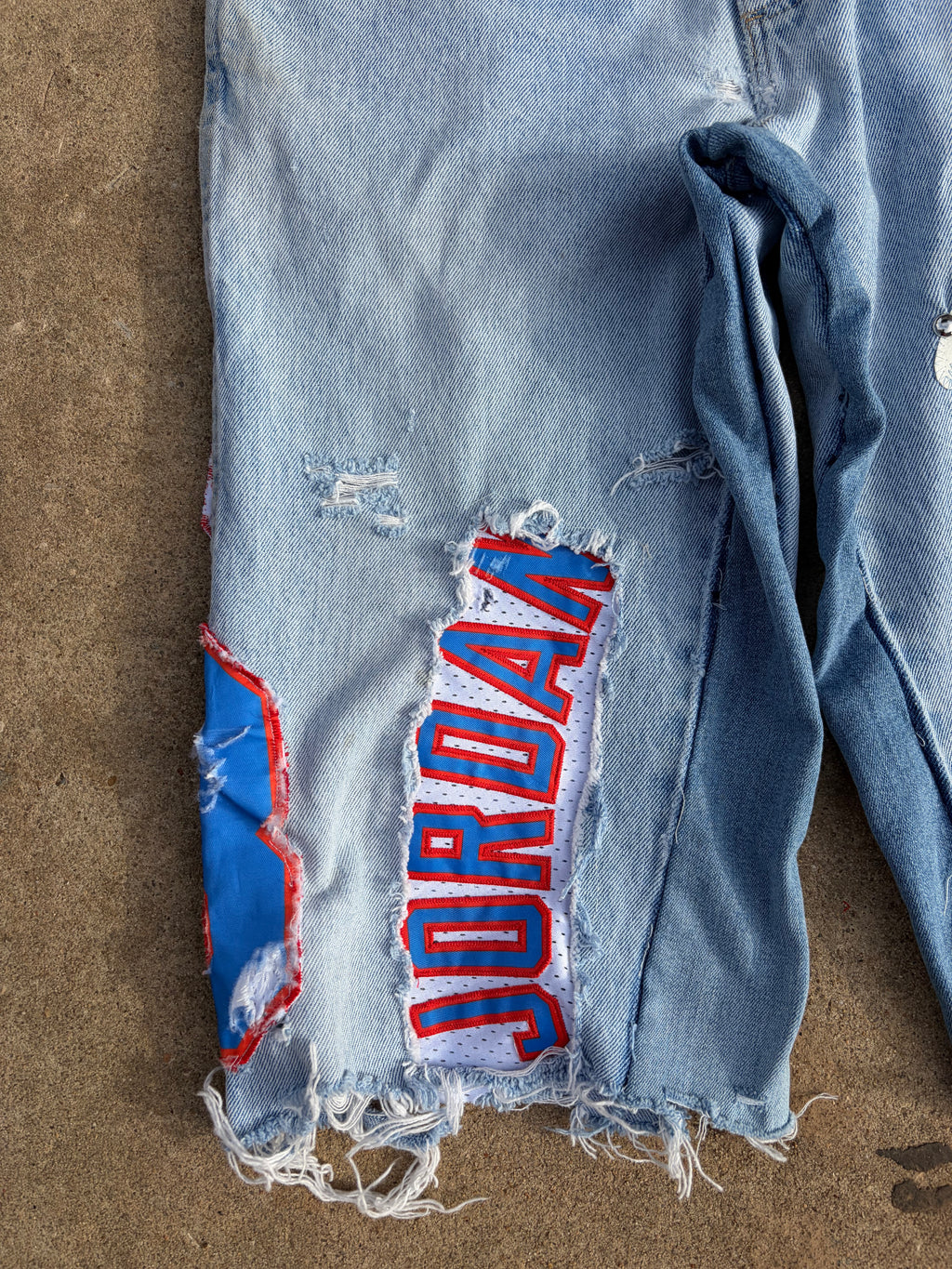 1of1 Space Jam inspired Long jorts (size 30)
