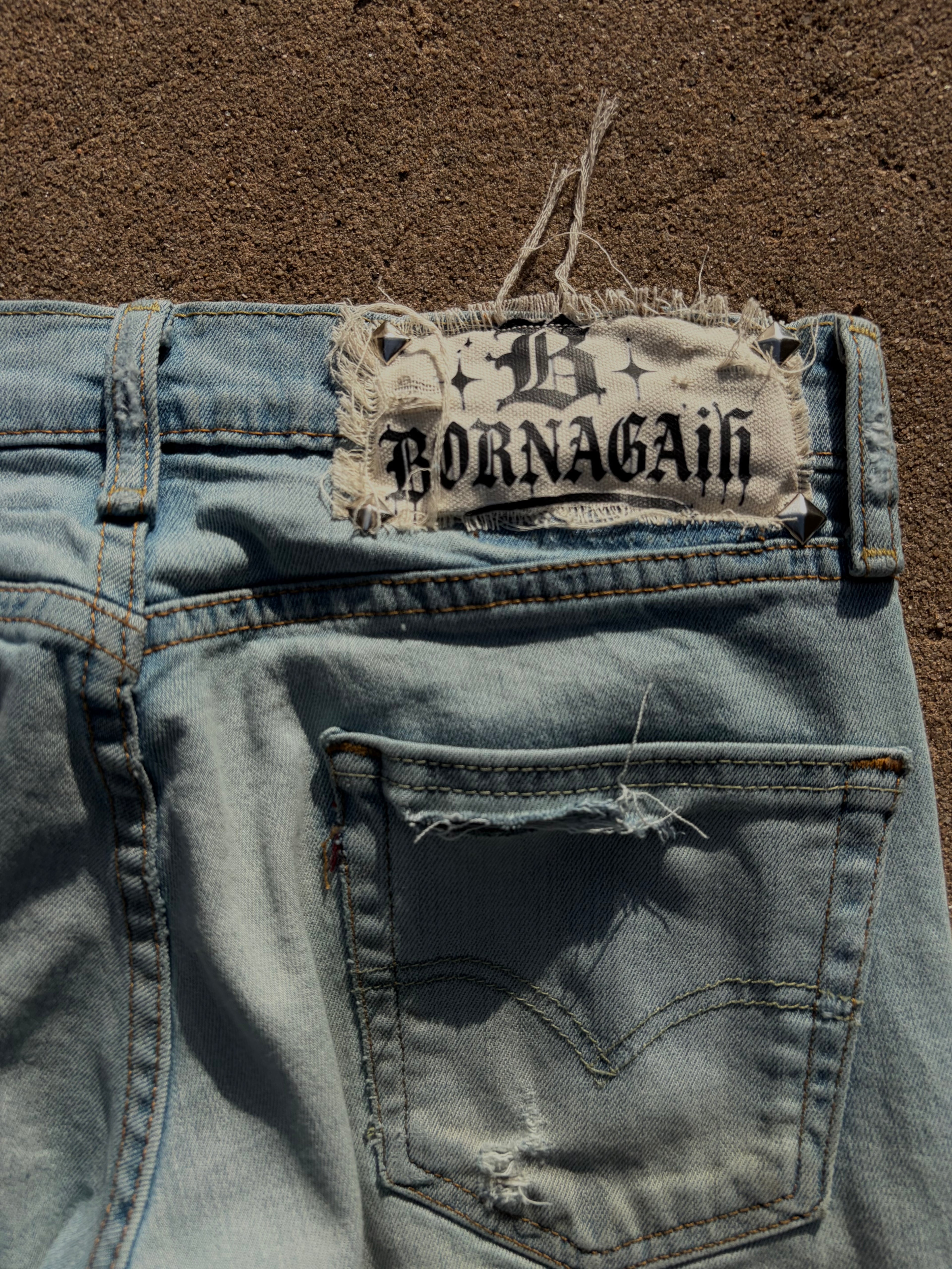 1of1 (HANDMADE) JORTS SIZE 30 UNISEX