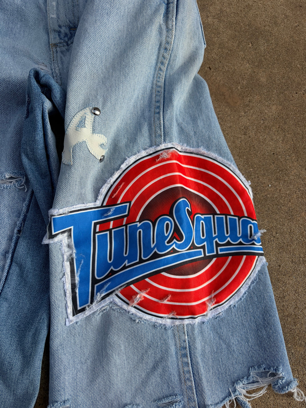 1of1 Space Jam inspired Long jorts (size 30)