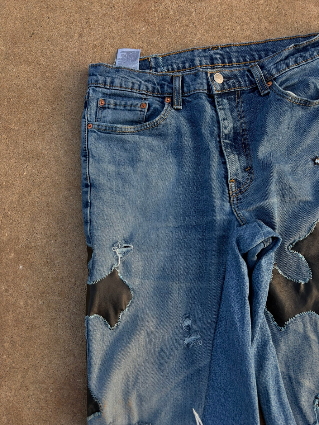 1of1 BORNAGAIN CROSSED UP JORTS (size 34)