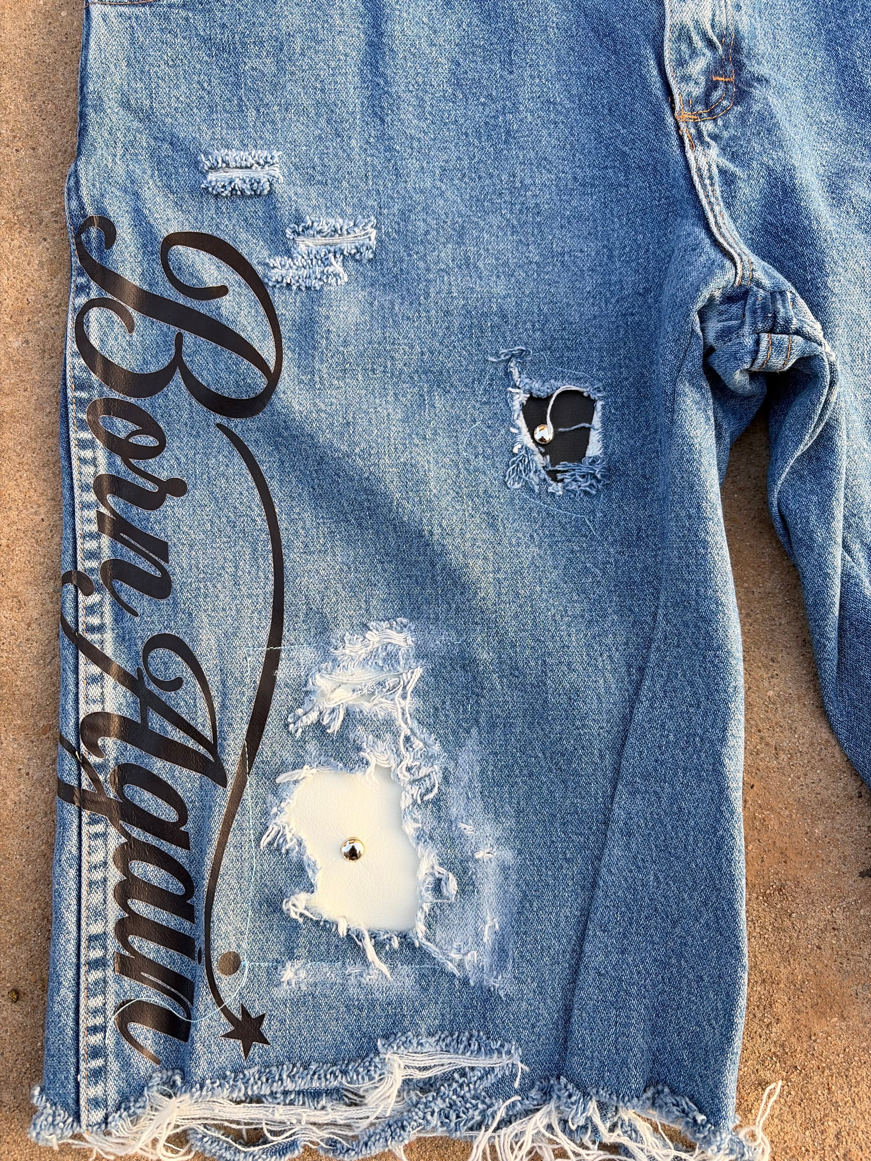 1of1 CROSSED UP JORTS (size 38)